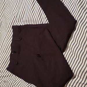 Betabrand gray utility pants